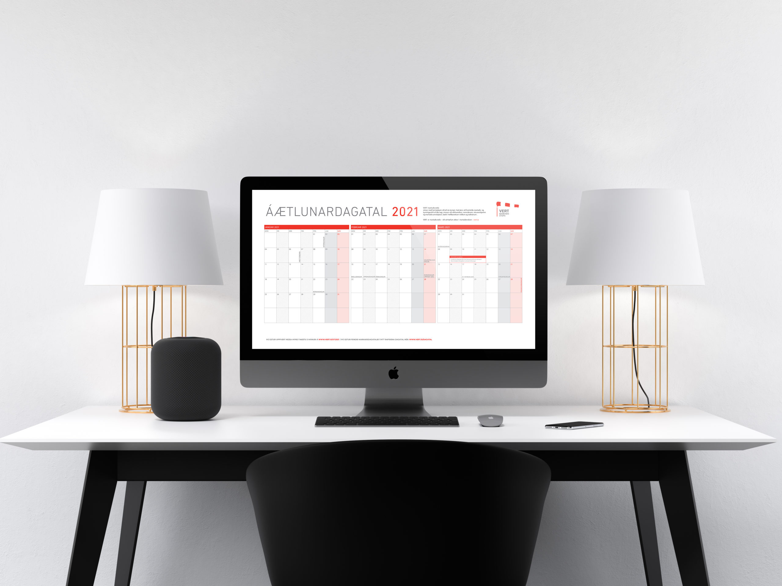 Modern iMac Pro Mockup Vol.2 by Anthony Boyd Graphics Desktop dagatal VERT